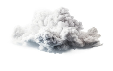Unveiling the Commanding Beauty of a Gust Front Cloud Isolated on a Transparent Background PNG