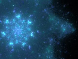 Imaginatory fractal abstract background Image