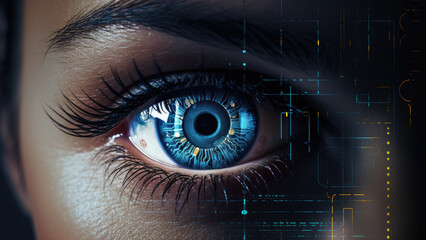Technological Insight: Human-Eye Interface with Codes