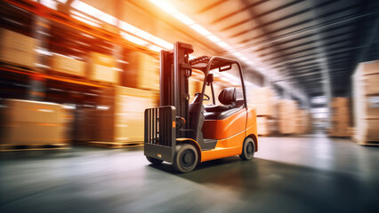 Warehouse Wonders: Machinery and Robotics in Motion