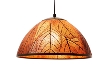 Pendant ceiling lamp shade, cut out