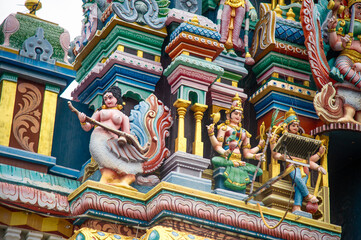 Details of a temple in Malaysia