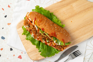 Grapefruit cream cheese salad, konjac rice mushroom salad, fried shrimp salad, onion hot dog, ham cheese egg sandwich, crab meat cheese egg sandwich, egg sandwich, kaya toast