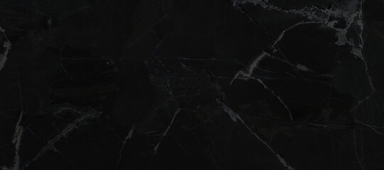 black marble with brown veins, Black marble natural pattern for background, abstract black white...