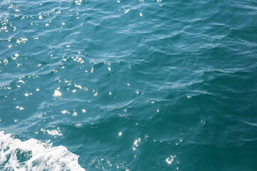 Summer time,  Beautiful blue sea