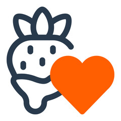 Strawberry Icon for Juicy Delights