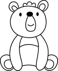 Bear Animal Outline