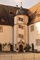 Historisches Gebäude in Kloster Schöntal in Baden-Württemberg	