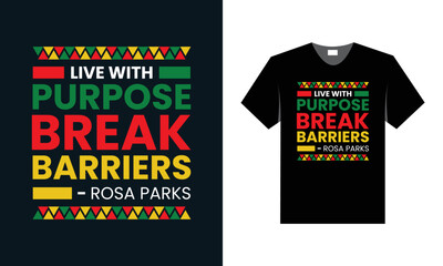 best t shirt design for black history month