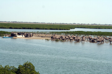 ile de Fadiouth au Sénégal