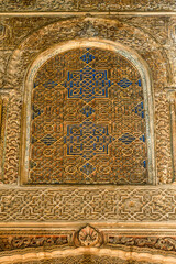Fototapeta premium Medieval architectural features in Alhambra, Granada, Spain