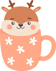 Deer In Cup