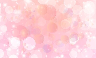 abstract pink bokeh background, sweet style for valentine's day or etc.