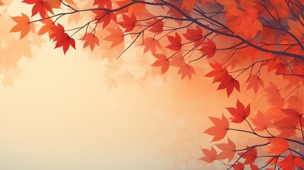 Beautiful Autumn leaves background