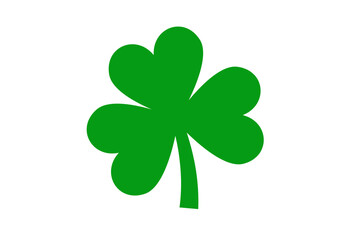 Shamrock icon, Trefoil green symbol