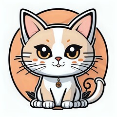 Obraz premium illustration of a cat
