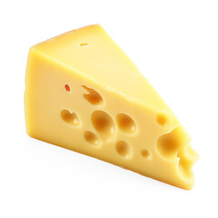 piece of cheese on isolate transparency background, PNG