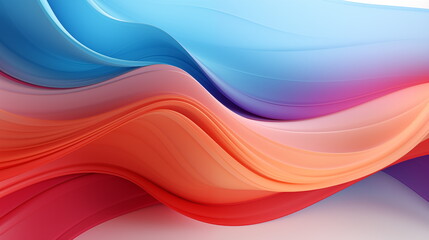 Obraz premium wallpaper abstract liquid ilustration, pastel, lining, wave, water color, presentation backgound. Generated AI.