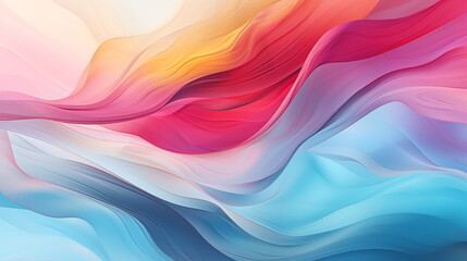 wallpaper abstract liquid ilustration, pastel, lining, wave, water color, presentation backgound. Generated AI.