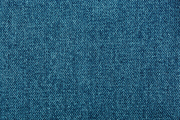 blue color jeans texture, factory fabric on white background