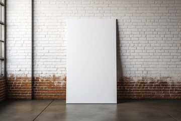 Minimalist Poster Frame Mockup Gallery created with Generative AI