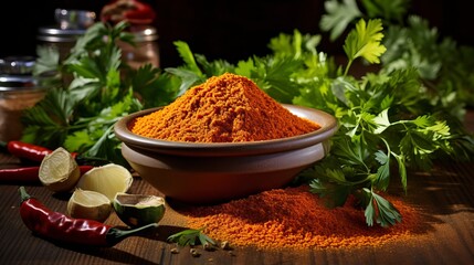 A powder that can be used to season food while cooking