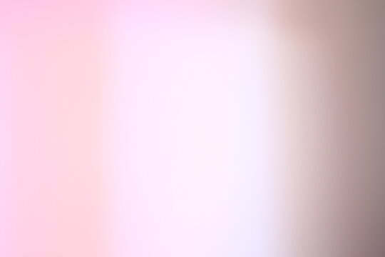 Pastel blurred background image Pink rainbow gradient and pastel yellow, degrade, light color