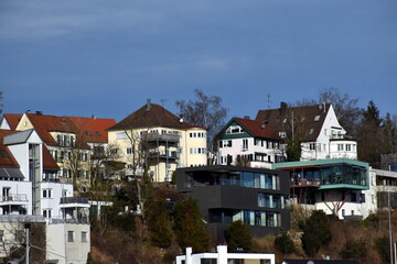 Häuser in Hanglage in Heidenheim