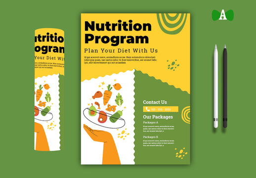 Nutrition Program Flyer Template