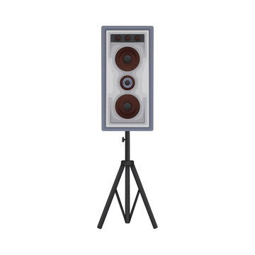 Illustration of music speaker 
