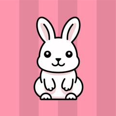 Rabbit Icon Vector illustration