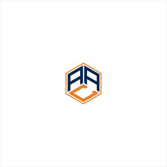 AAC logo. A A C design. White AAC letter. AAC, A A C letter logo design. Initial letter AAC linked circle uppercase monogram logo. A A C letter logo vector design.	
