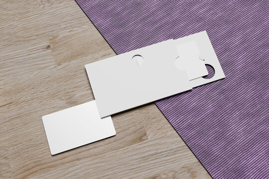 Credit Card Kit Mockup for showcasing your design to clients