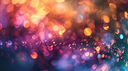 abstract background with bokeh