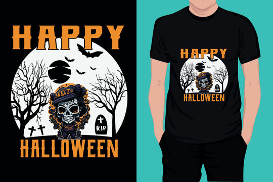 Halloween T-shirt Design with elegant graphicTop Ten Halloween T-Shirt Design Bundle. Halloween t-shirt design bundle, easy to print all-purpose for men, women, and children 