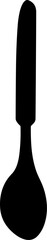 Kitchen tools silhouette, Kitchen utensils silhouette-Vector Silhouette.