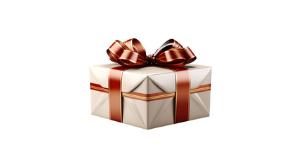 Obraz premium Golden And Red Luxurious Gift Boxes With Golden Red Ribbons and bow Generative AI 