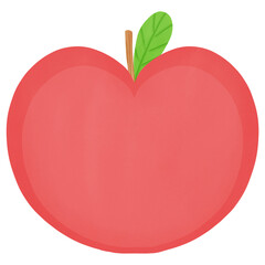 heart shaped apple
