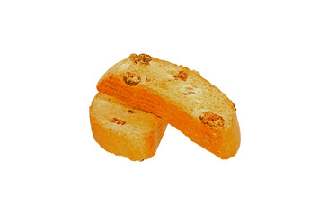 bread isolated on white background