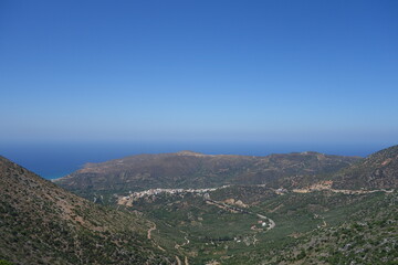 Fototapeta na wymiar Paysage de Crète 