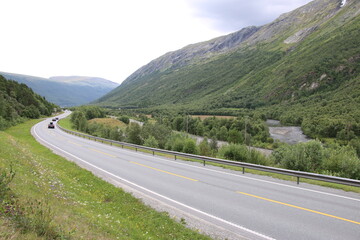 mountain road in the mountains