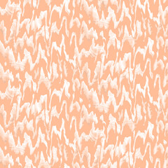 Seamless peach fuzz color leopard activewear pattern design