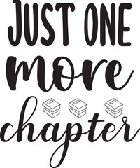 Just one more chapter svg