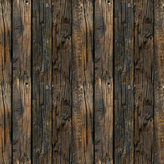 Weathered Dark Wooden Planks Texture, seamless pixel perfect pattern texture