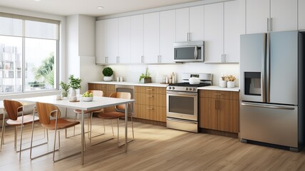 Modern, Bright, and Airy Kitchen Design

