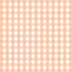Cute pink fashion seamless pattern of style. Scottish tartan vichy plaid graphic texture for dress, skirt, scarf, throw, jacket, fashion fabric print. Vector illustration