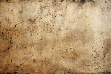 Aged paper texture. Old paper, background. Generated by artificial intelligence