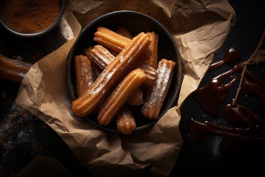 Crispy and delicious churros