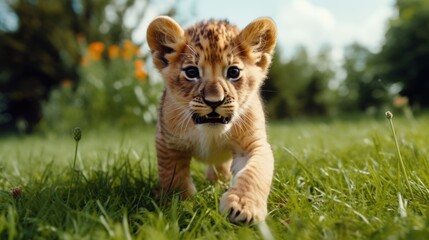 
Baby lion 
