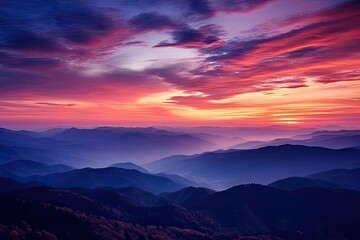 Fototapeta premium Beautiful sunset over the sea. Crimea, Ukraine, Europe. Beauty world, AI Generated